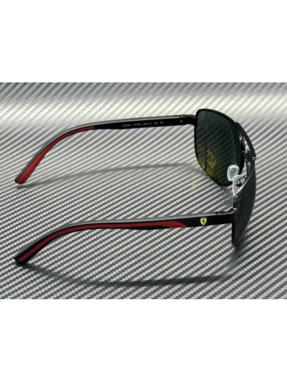 New Ferrari Men Matte Black Sunglasses 64-14-135